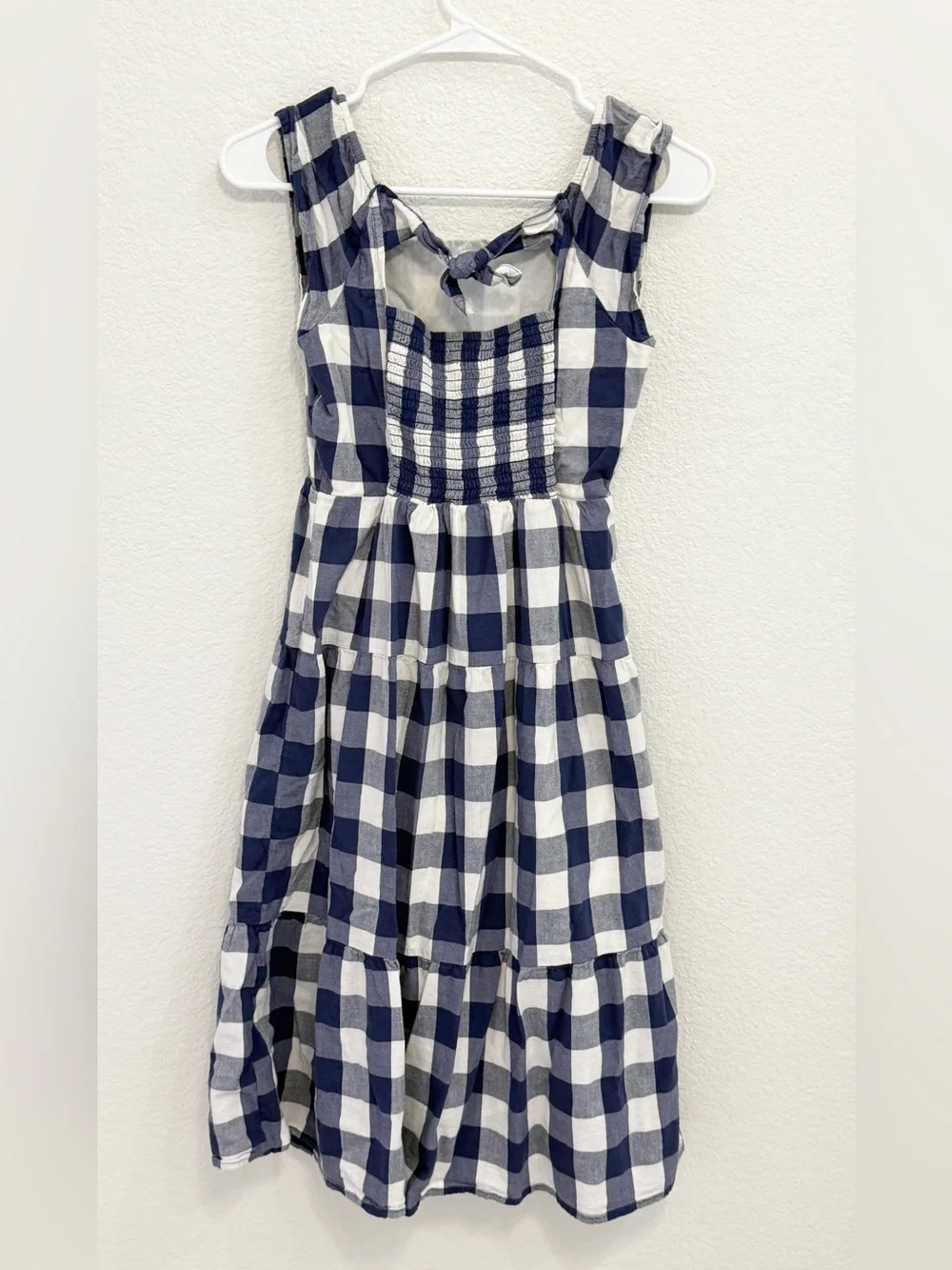 old navy midi tiered dress Short-Sleeve Tiered Midi Dress